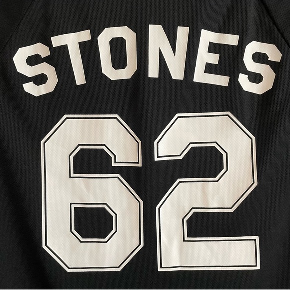 The Rolling Stones x Forever 21 Jersey Shirt Black Sz Medium - Picture 9 of 9